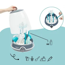 Stérilisateur 2 en 1 pour enfant Turbo Steam Plus Babymoov - Biberons & Accessoires - Universel