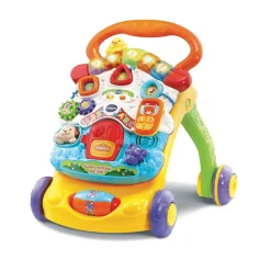 Super trotteur parlant 2 en 1 orange