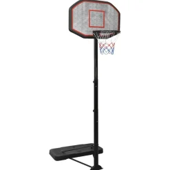 Support de basket-ball Noir 258-363 cm Polyethylene