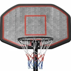 Support de basket-ball Noir 258-363 cm Polyethylene