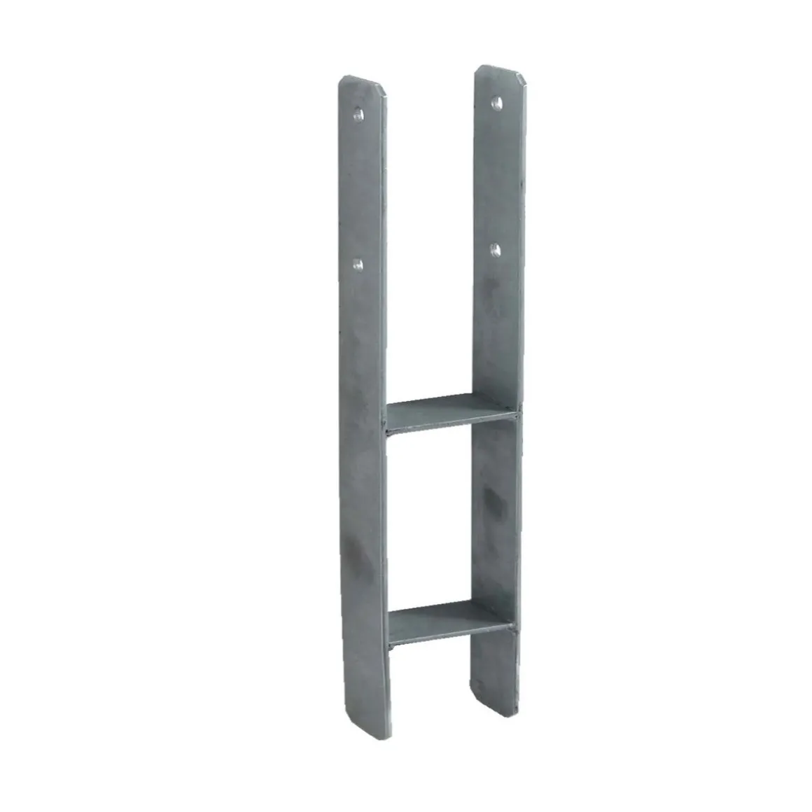 Support en H pour fixation carport - Poteaux 12x12cm