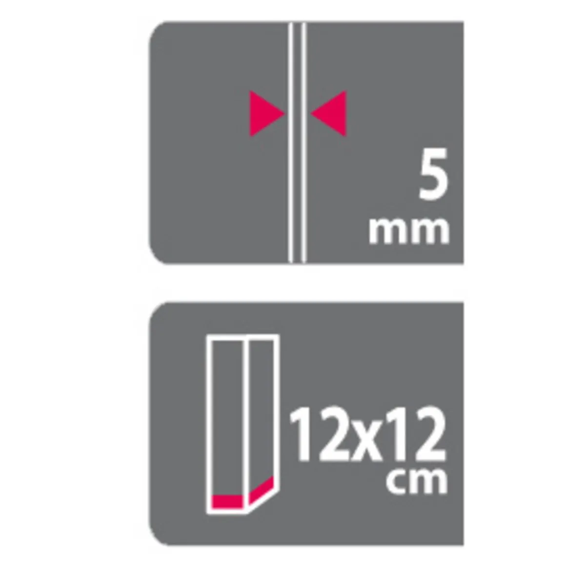 Support en H pour fixation carport - Poteaux 12x12cm