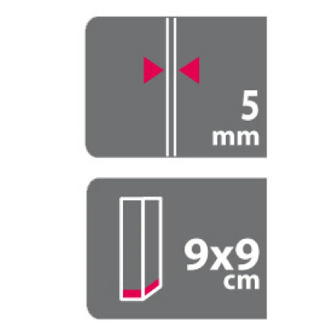 Support en H pour fixation carport - Poteau 9x9cm