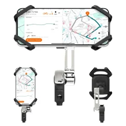 Support guidon avec bras - Universel