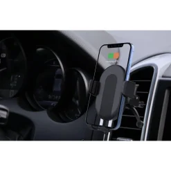 Support smartphone Voiture Chargeur à induction 3 en 1