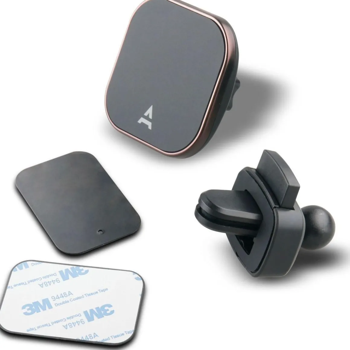 Support smartphone Voiture magnétique x2