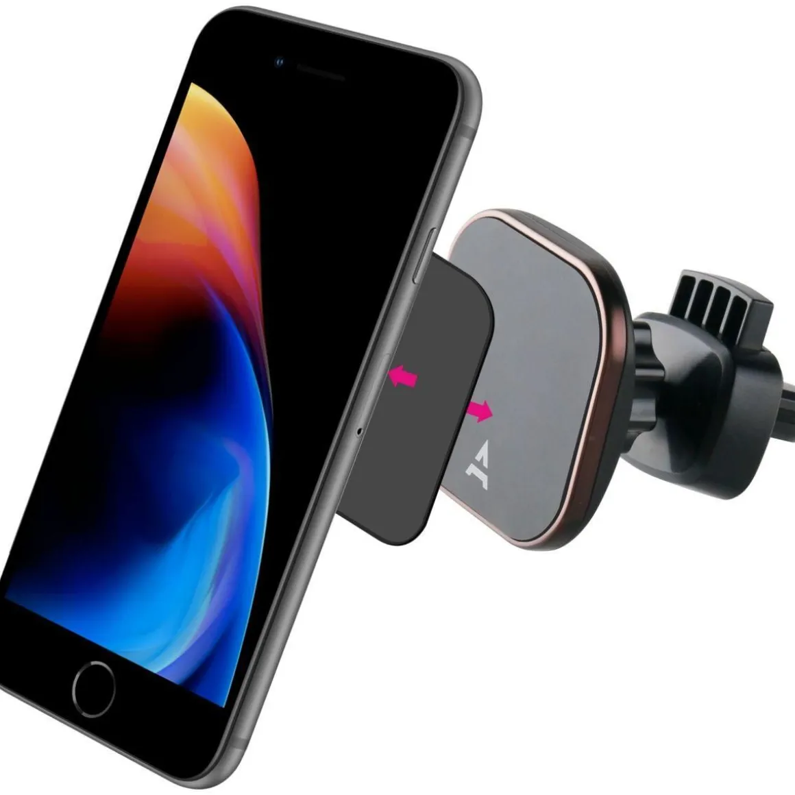Support smartphone Voiture magnétique x2