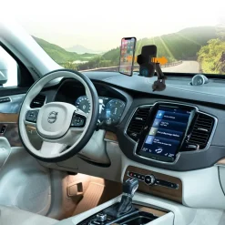 Support smartphone Voiture motorisé pack 3 en 1