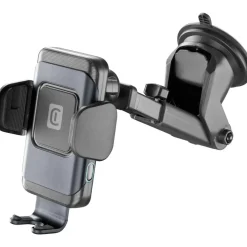 Support smartphone voiture automatic sans fil noir