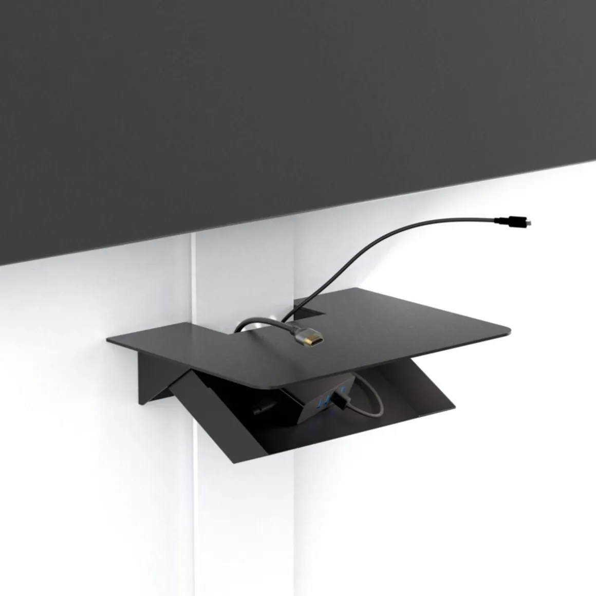 Support vidéoprojecteur FLAK 800+ avec station d'accueil