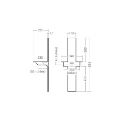 Support vidéoprojecteur FLAK 800+ avec station d'accueil