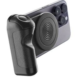 Support voiture magnétique Bluetooth Selfie - Noir