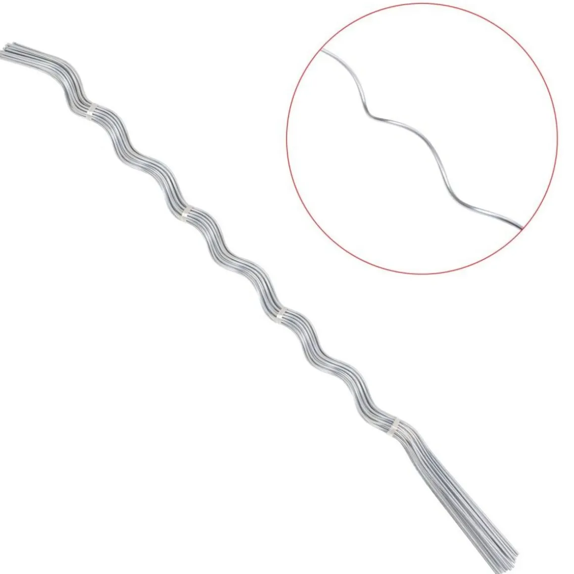 Supports de plantes en spirale 50 pcs Acier galvanise 170 cm