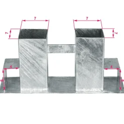 Supports pour porte bûche