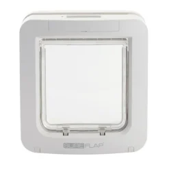 SUREFLAP Grande chatiere a puce electronique blanc