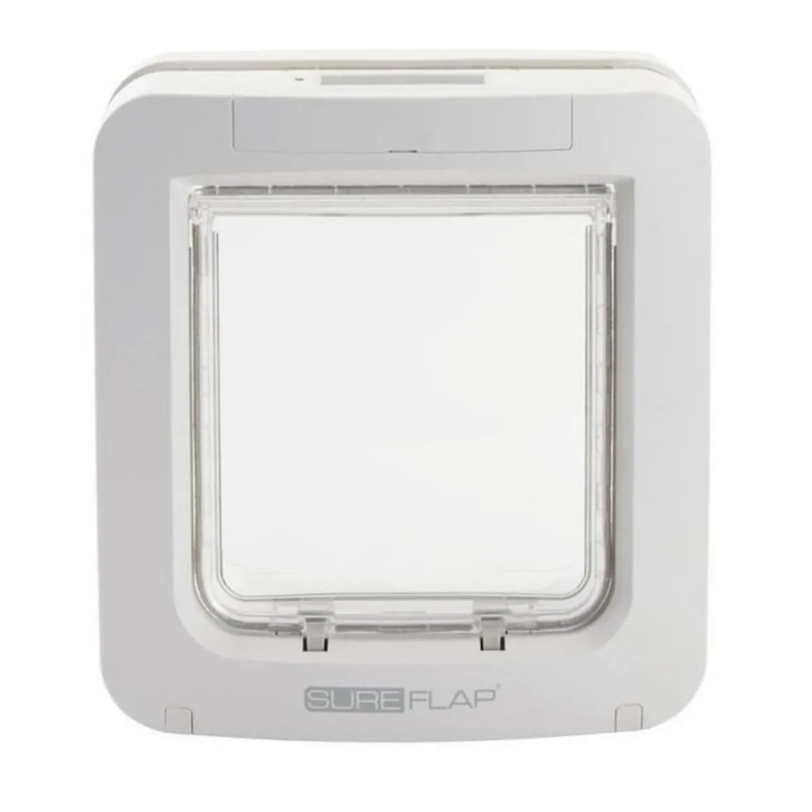 SUREFLAP Grande chatiere a puce electronique blanc