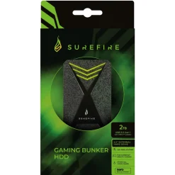 Surfire Disque Dur Externe Gaming Bunker 2TO