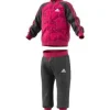Survêtement pour Bébé Adidas I Bball Jog FT Rose Noir Multicouleur
