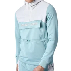 Sweat à Capuche Blanc/ Homme Project X Paris Bicolore