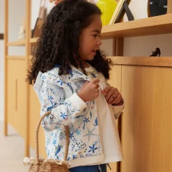 Sweat à capuche zippé bébé Océan d'amour