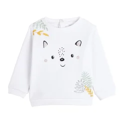Sweat bébé mixte en molleton Little Fox