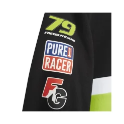 Sweat garçon à capuche avec zip Collection Racing