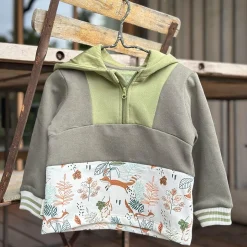 Sweat-shirt à capuche bébé en molleton Montreal