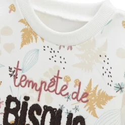 Sweat-shirt bébé en molleton Bloom