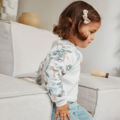 Sweat-shirt bébé en molleton Alma