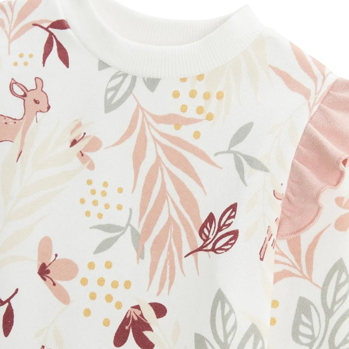 Sweat-shirt bébé en molleton Oprah