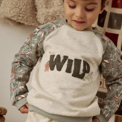 Sweat-shirt enfant en molleton Abou