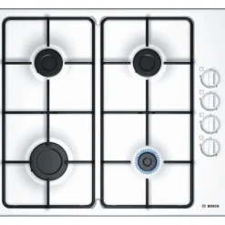 Table de cuison gaz 60cm 4 feux blanc - pbp6b2b80