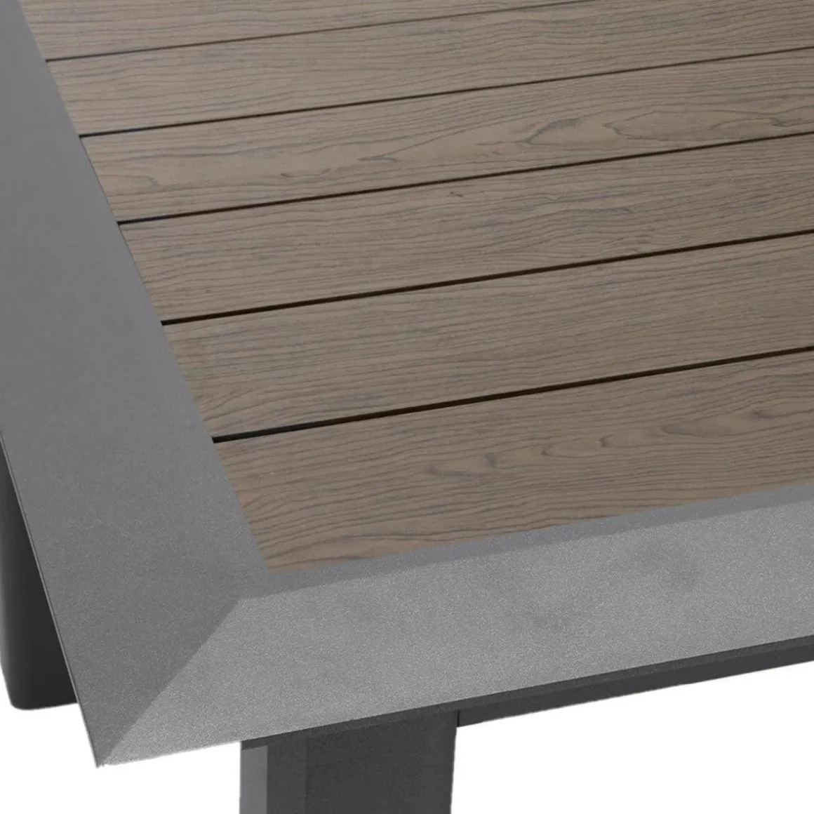 Table de jardin extensible Allure en aluminium