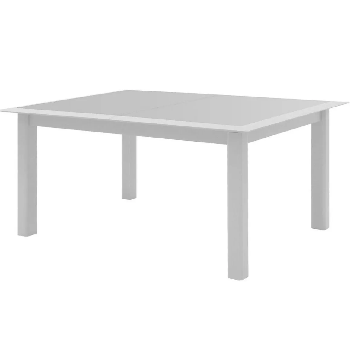 Table de jardin extensible Allure en aluminium