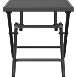 Table de jardin pliable anthracite 38x38x38 cm Treillis d'acier