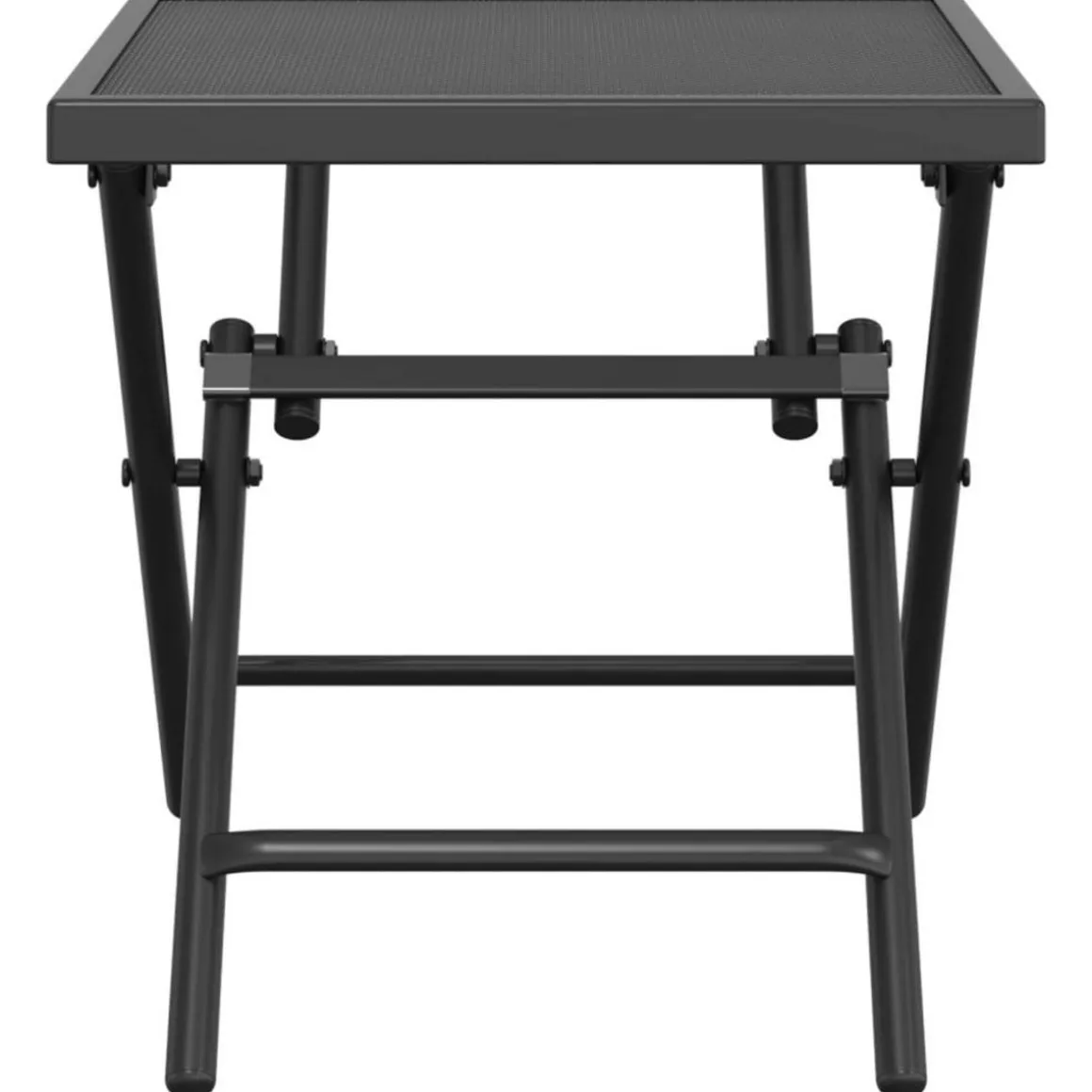 Table de jardin pliable anthracite 38x38x38 cm Treillis d'acier