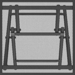 Table de jardin pliable anthracite 38x38x38 cm Treillis d'acier