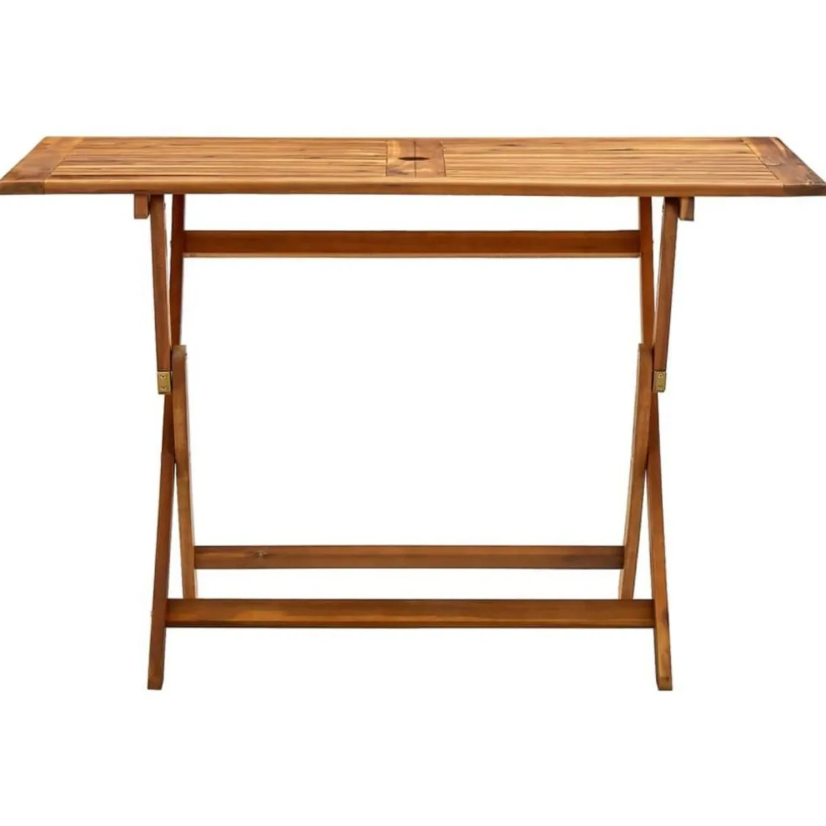 Table de jardin pliable 120x70x75 cm Bois d'acacia massif