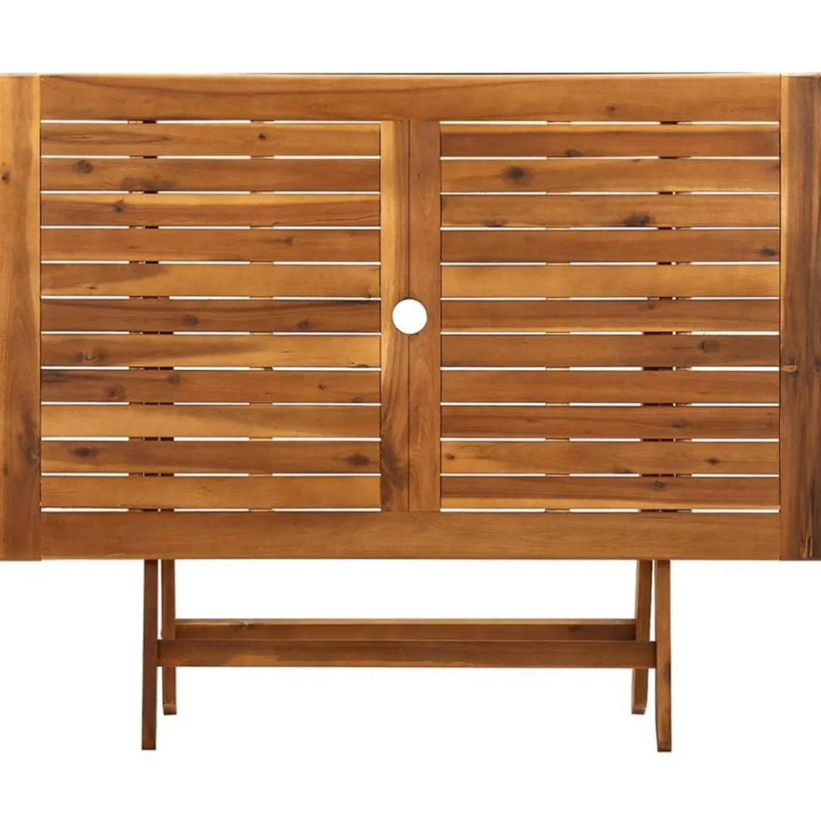 Table de jardin pliable 120x70x75 cm Bois d'acacia massif