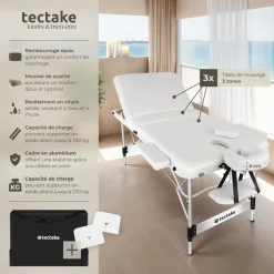 Table de massage pliable KO TAO