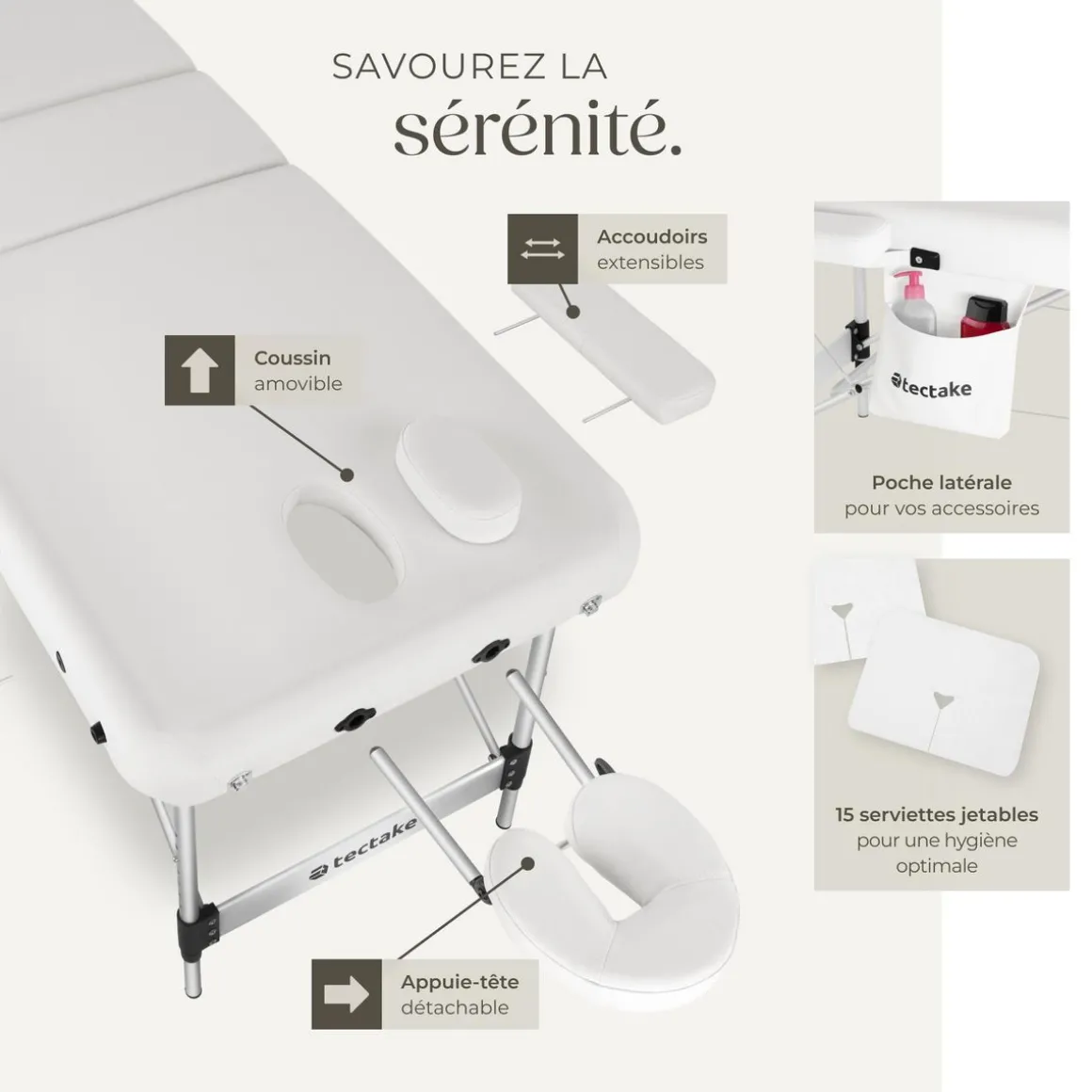 Table de massage pliable PHUKET