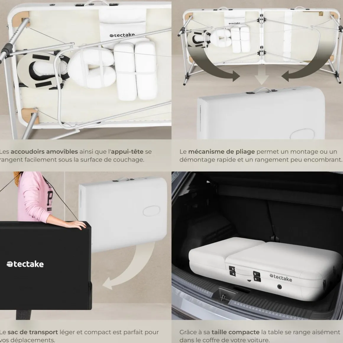 Table de massage pliable PHUKET