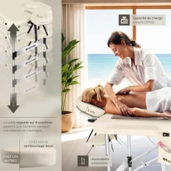 Table de massage pliable KO TAO