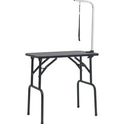 Table de toilettage reglable pour chiens avec 1 boucle