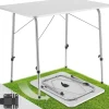 Table pliante hauteur ajustable