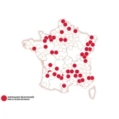 Tables étoilées MICHELIN et tables d'excellence - Coffret Cadeau Gastronomie