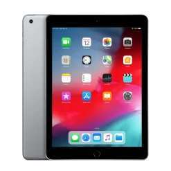 Tablette tactile reconditionnée IPAD 6 9.7'' 32Go Wifi Grade B - Gris + Coque blanche