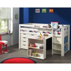 Tablette étagère pour lit mezzanine WOODY