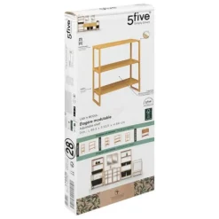 Étagère Salle de Bain Design Modu'Lab 84cm Beige