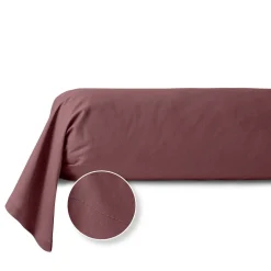 Taie de traversin en coton 57 fils